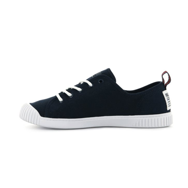 Dámské Tenisky Palladium Easy Krajkové Platene Low Tops Tmavě Blankyt | CZ TEG-46C